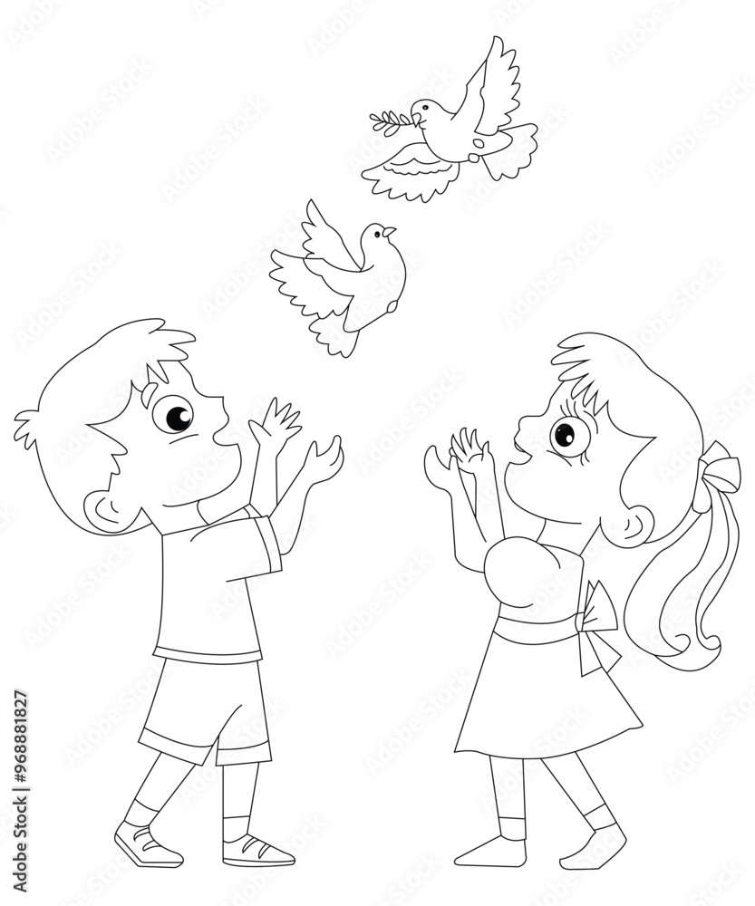 Kids Activity Coloring Book Page Kids Activity Coloring Book Page