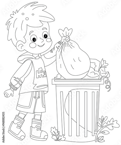 Kids Activity Coloring Book Page 