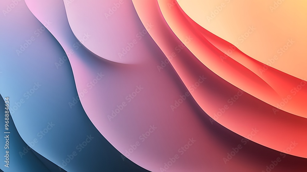 Obraz premium Minimalist abstract background with subtle gradients and textures for a sleek, modern effect.