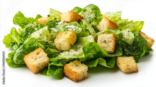 A classic Caesar salad with...