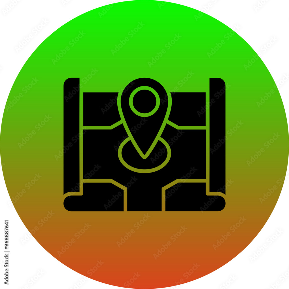 Map Area Icon Map Area Icon