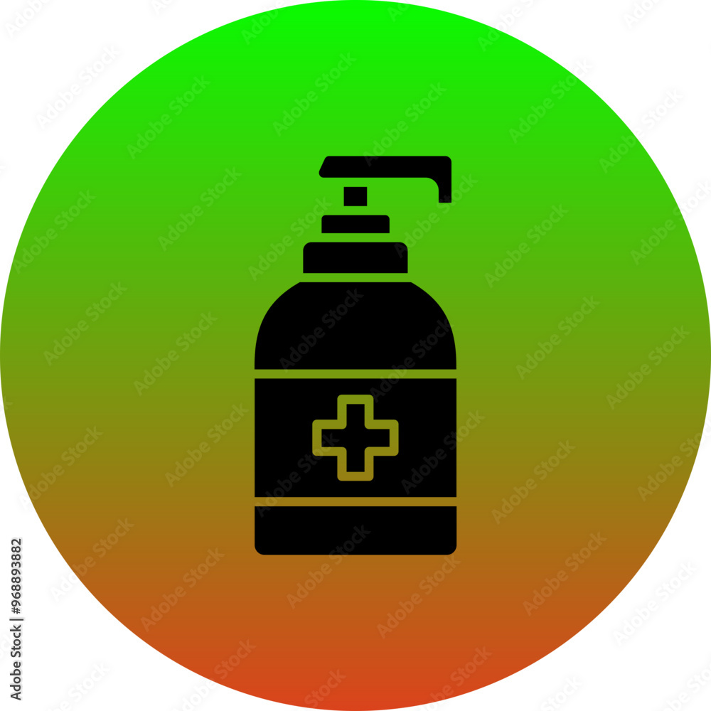 Obraz premium Hand Sanitizer Icon