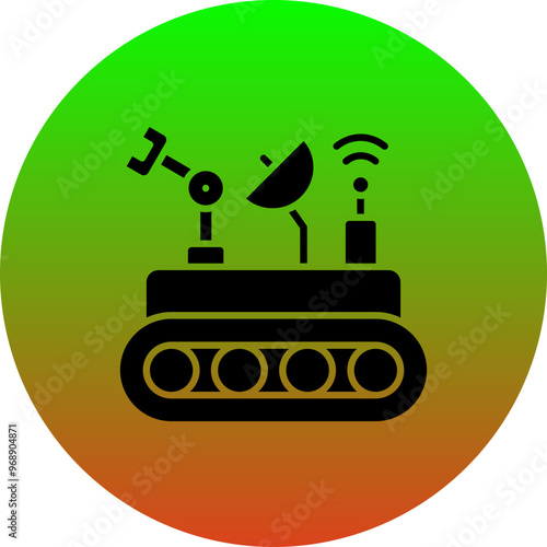 Mars Rover Icon