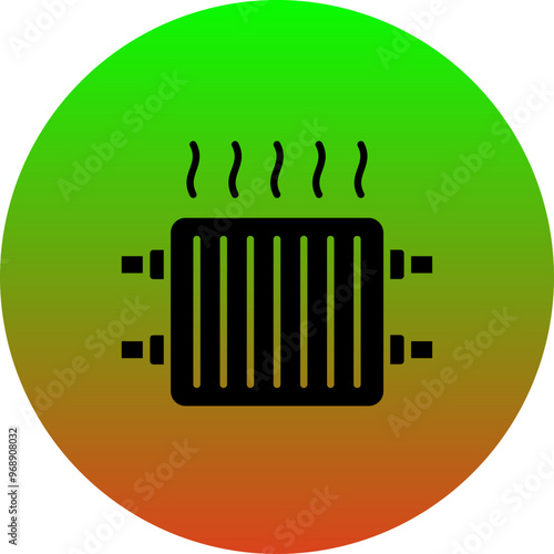 Central Heating Icon