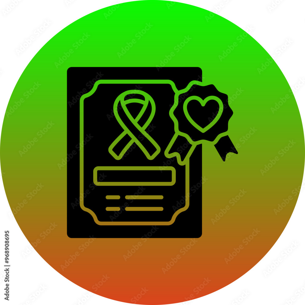 Certificate Icon Certificate Icon