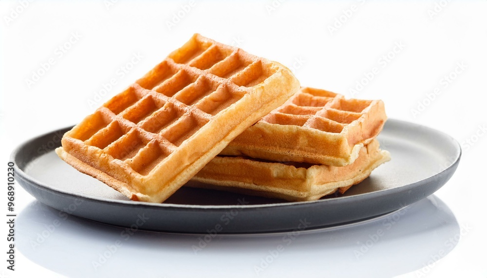 waffles white background waffles white background