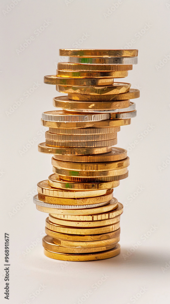 stack of gold coins