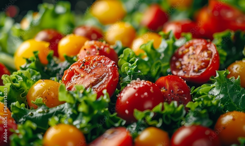 Salad Closeup Salad Closeup