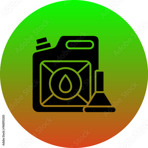 Engine Oil Icon photo