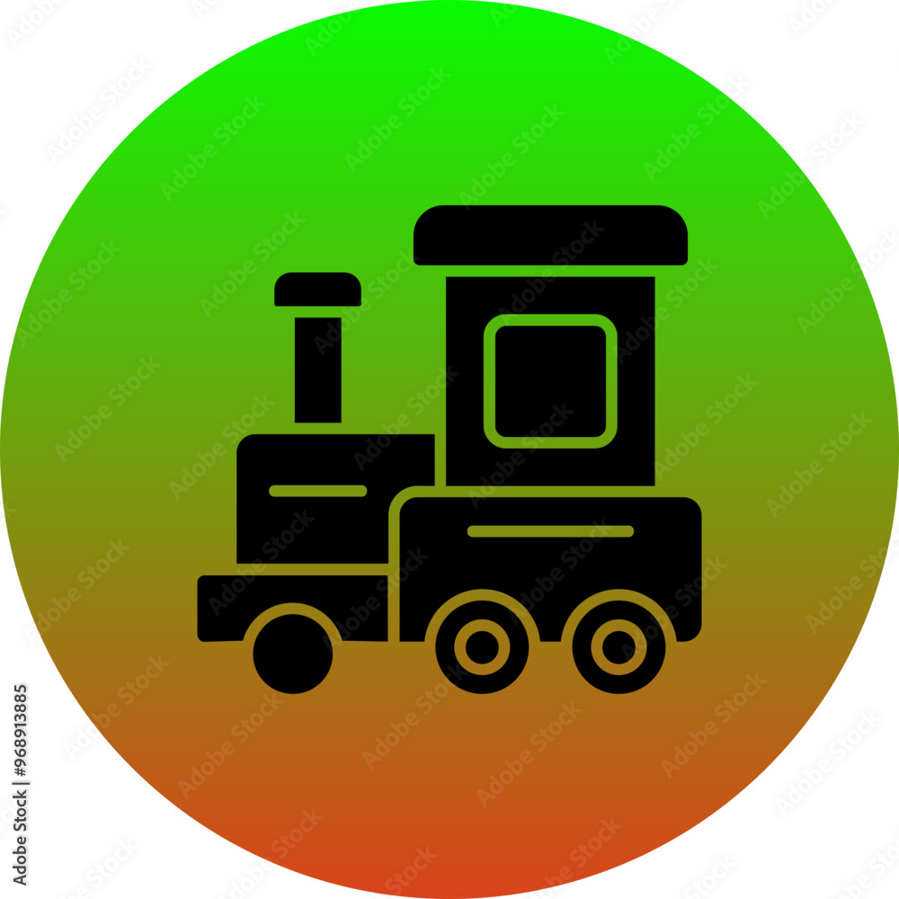 Toy Train Icon Toy Train Icon