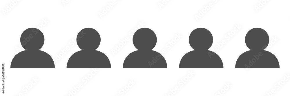 A Varied Collection of People Icons Tailored for Contemporary Artistic Design Needs A Varied Collection of People Icons Tailored for Contemporary Artistic Design Needs