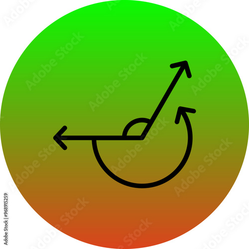 Reflex Angle Icon