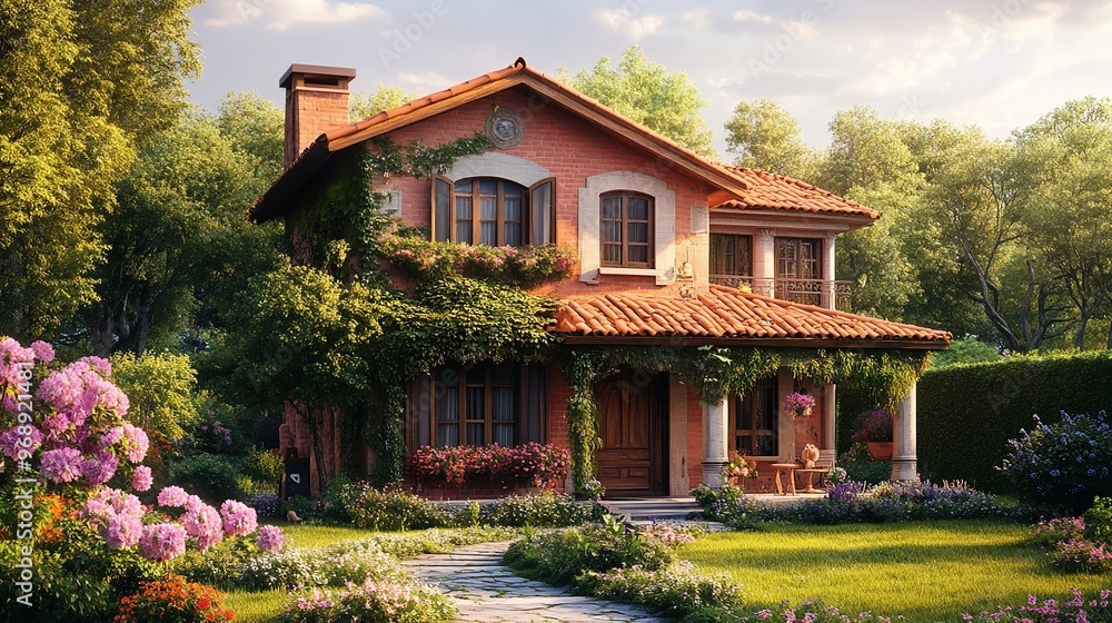 Elegant Single-Story House with Serene Landscaping in Highly Sought-After Residential Neighborhood Elegant Single-Story House with Serene Landscaping in Highly Sought-After Residential Neighborhood