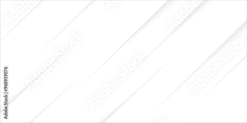 Grey white abstract background paper shine and layer element vector for presentation design. Suit for business, corporate, institution, party, festive, seminar, and talks.