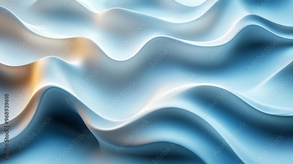 Smooth Waves Abstract Texture – Generative AI Smooth Waves Abstract Texture – Generative AI