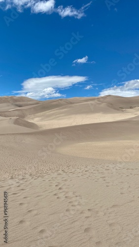 sand dunes in park