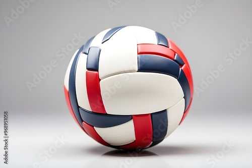 soccer ball with flag photo