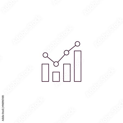 benchmarking outline icon. Linear vector from human resources concept. Thin line benchmarking icon isolated on white background