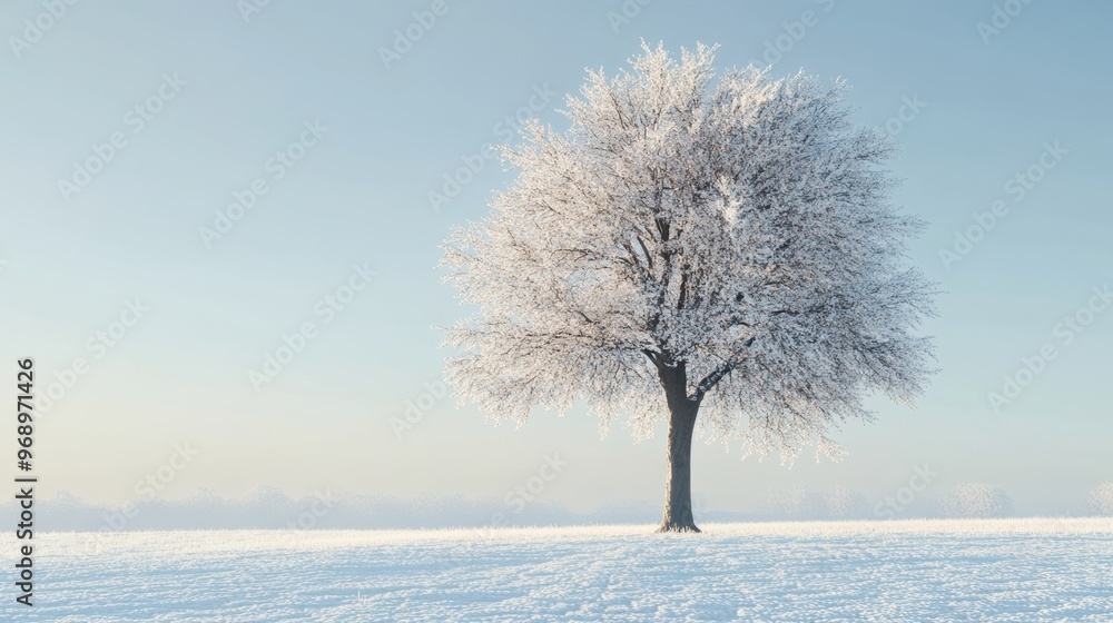 The Tree in Winter Wonderland The Tree in Winter Wonderland