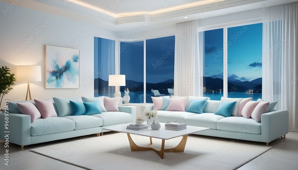 Photo modern style interior room 3d illustration Interior,Kitchen,Washrooms frame living room with colorful white sofa,led with blank frame Photo modern style interior room 3d illustration Interior,Kitchen,Washrooms frame living room with colorful white sofa,led with blank frame