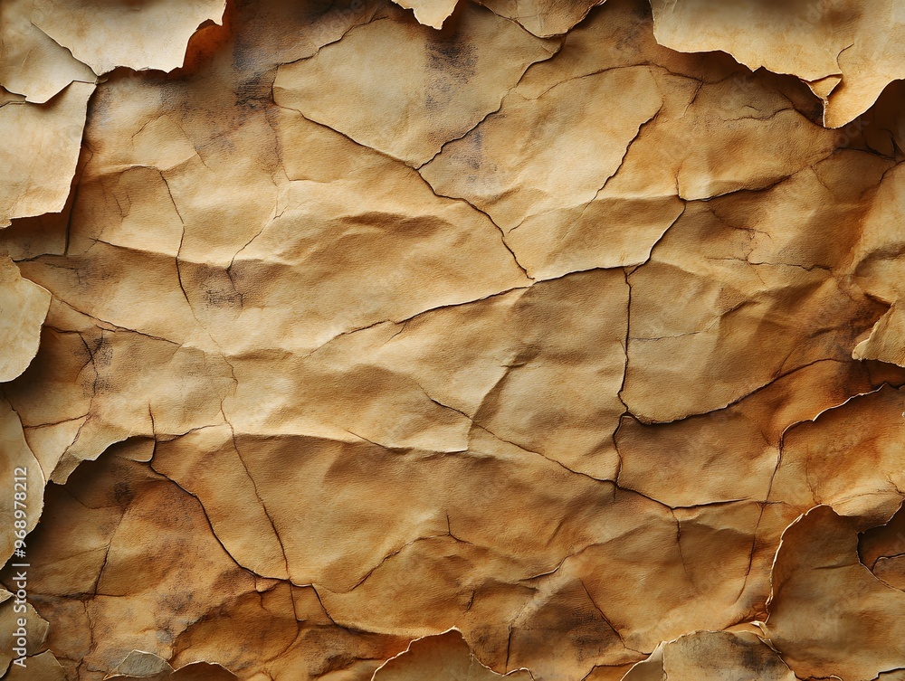 A close-up of textured paper showing its unique folds and curves, perfect for backgrounds and creative projects. A close-up of textured paper showing its unique folds and curves, perfect for backgrounds and creative projects.