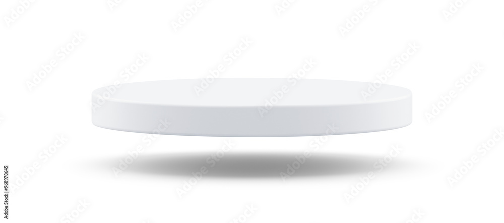 PNG White podium isolated on transparent background empty pedestal presentation stage scene platform blank stand display mockup 3D product. Luxury round minimal levitation template isolated backdrop. PNG White podium isolated on transparent background empty pedestal presentation stage scene platform blank stand display mockup 3D product. Luxury round minimal levitation template isolated backdrop.