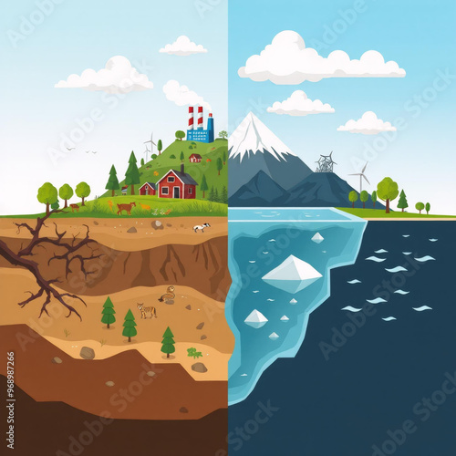 The Two Faces of Our Planet: A Visual Story of Climate Change
