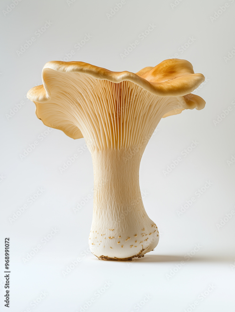 Fototapeta premium oyster mushrooms cluster isolated on white background