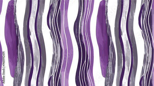 Vibrant Seamless Textile Pattern with Bright Purple Lines
