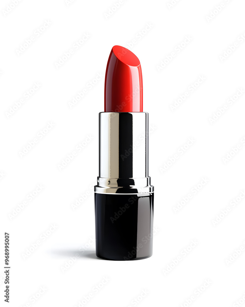 Red lipstick isolated on white background Red lipstick isolated on white background