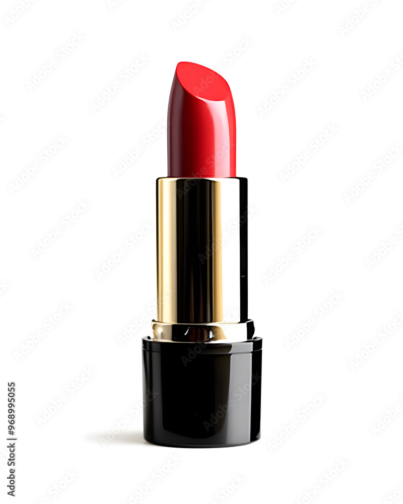 Red lipstick isolated on white background Red lipstick isolated on white background