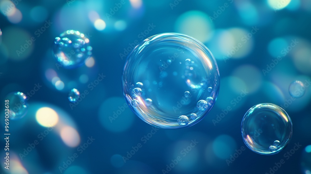 Shop bubble flying green gradient transparent fluorescent blurred background Shop bubble flying green gradient transparent fluorescent blurred background