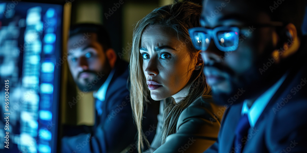 FBI's Cybercrime Defense: A team of experts, eyes glued to monitors, working to thwart a global hacking attack. FBI's Cybercrime Defense: A team of experts, eyes glued to monitors, working to thwart a global hacking attack.