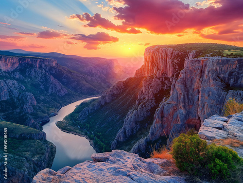 the high-quality natural landscape background