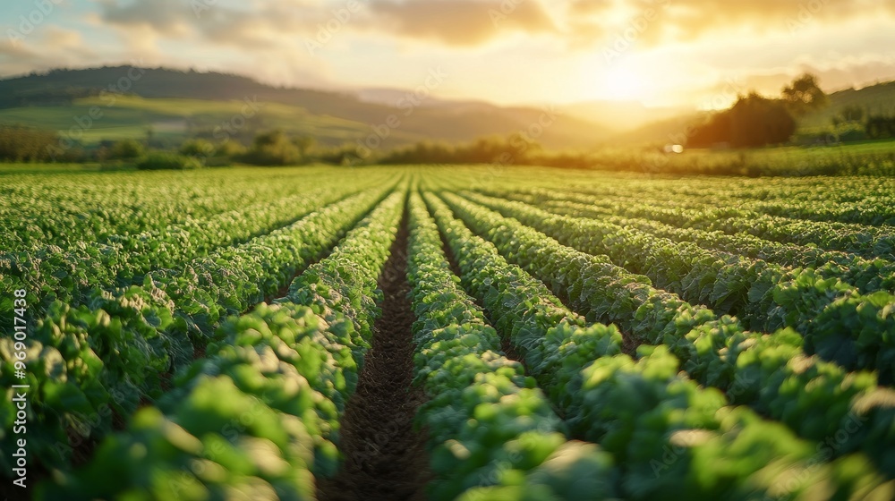 Autonomous AI-guided farming systems analyzing soil and climate conditions: High-tech farms where AI adjusts irrigation and planting based on real-time data for maximum yield. Autonomous AI-guided farming systems analyzing soil and climate conditions: High-tech farms where AI adjusts irrigation and planting based on real-time data for maximum yield.