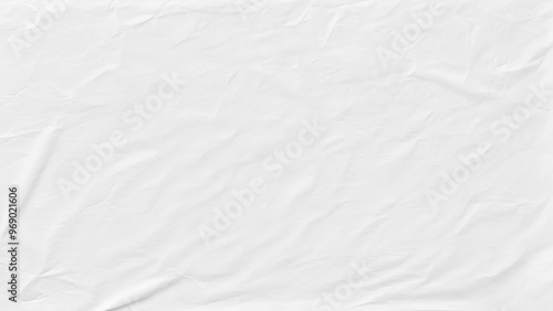 Obraz na płótnie crumpled white paper texture, abstract background
w salonie