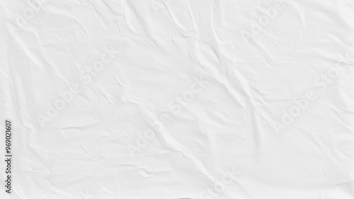 Obraz na płótnie crumpled white paper texture, abstract background
w salonie