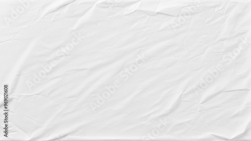 Obraz na płótnie crumpled white paper texture, abstract background
w salonie