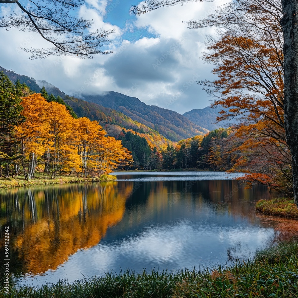 Towada Hachimantai National Park in autumn Towada Hachimantai National Park in autumn