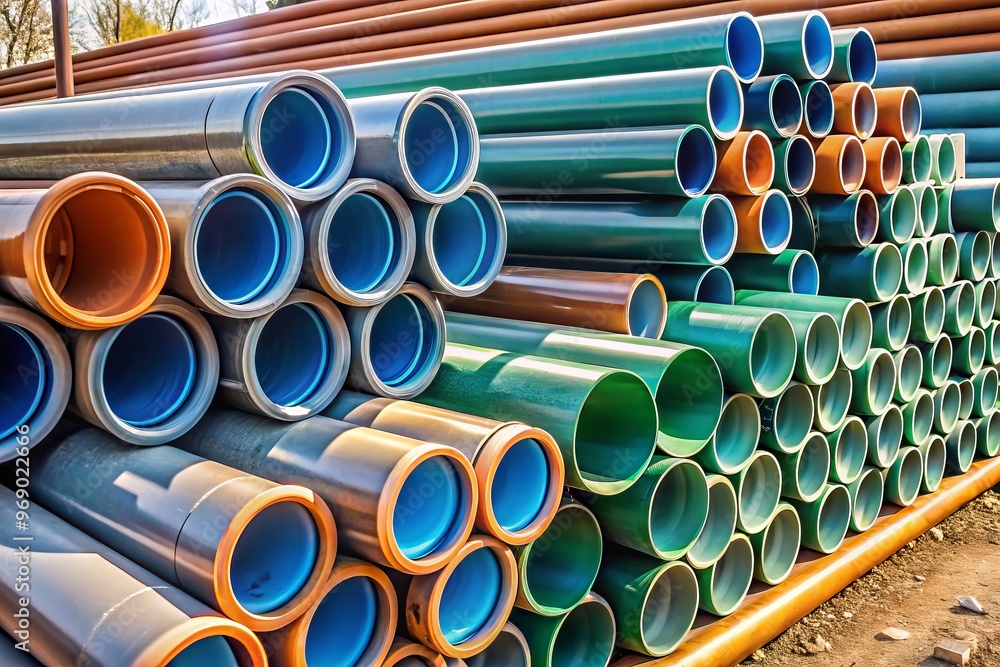 Freshwater pipes with diameters ranging from 1 to 6 inches supply water to homes, businesses, and institutions, meeting varying flow rates and pressure requirements. Freshwater pipes with diameters ranging from 1 to 6 inches supply water to homes, businesses, and institutions, meeting varying flow rates and pressure requirements.