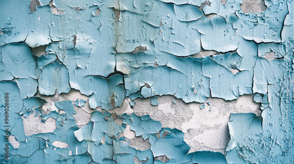 Obraz premium Scraped blue background.