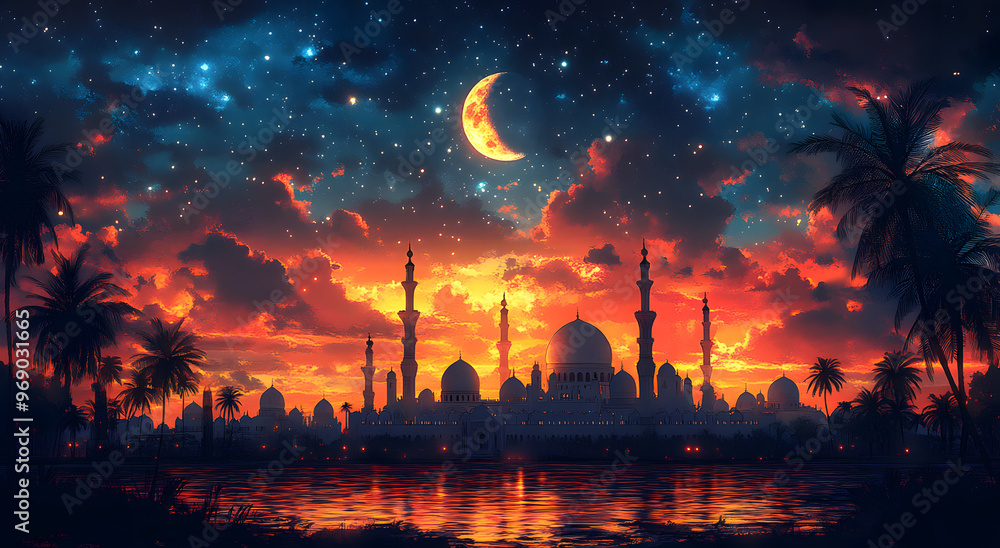 “Vibrant Vector Illustration of a Moonlit Silhouette of a Lone Tree Against a Starry Night Sky, Evoking a Sense of Tranquility and Nature’s Beauty with Bold Colors and Dramatic Lighting”
“Vibrant Vector Illustration of a Moonlit Silhouette of a Lone Tree Against a Starry Night Sky, Evoking a Sense of Tranquility and Nature’s Beauty with Bold Colors and Dramatic Lighting”
