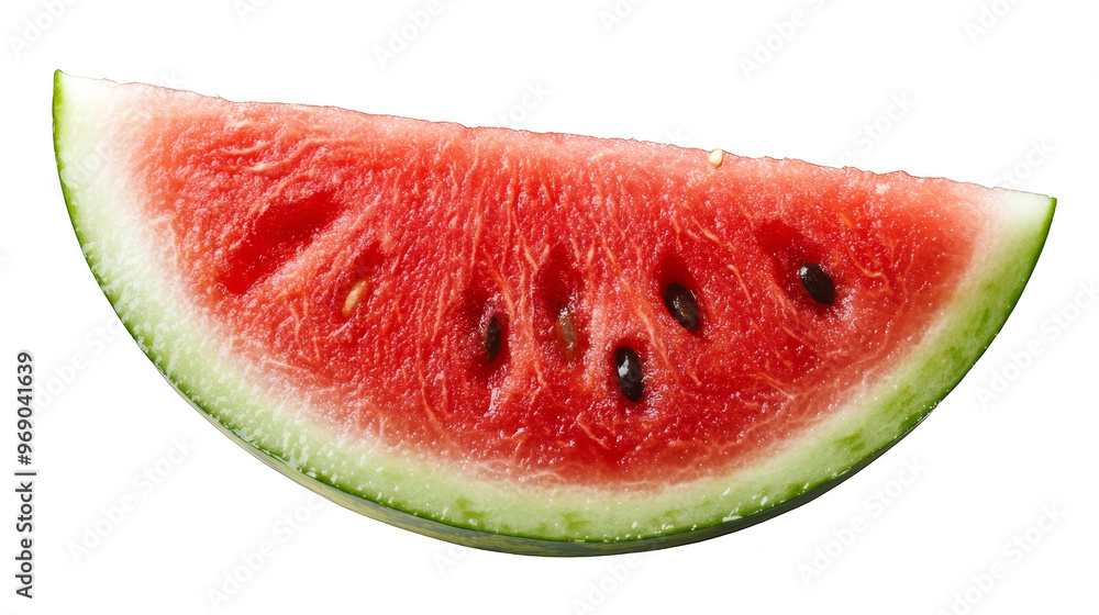 Close up of Red Watermelon Slice with Seeds Close up of Red Watermelon Slice with Seeds