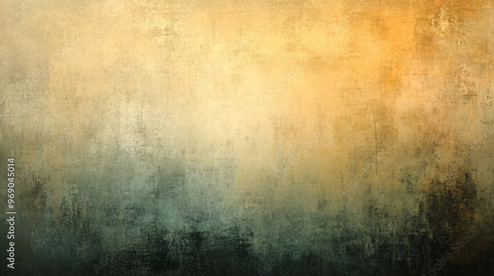 An abstract gradient texture blending warm gold and cool teal tones. An abstract gradient texture blending warm gold and cool teal tones.