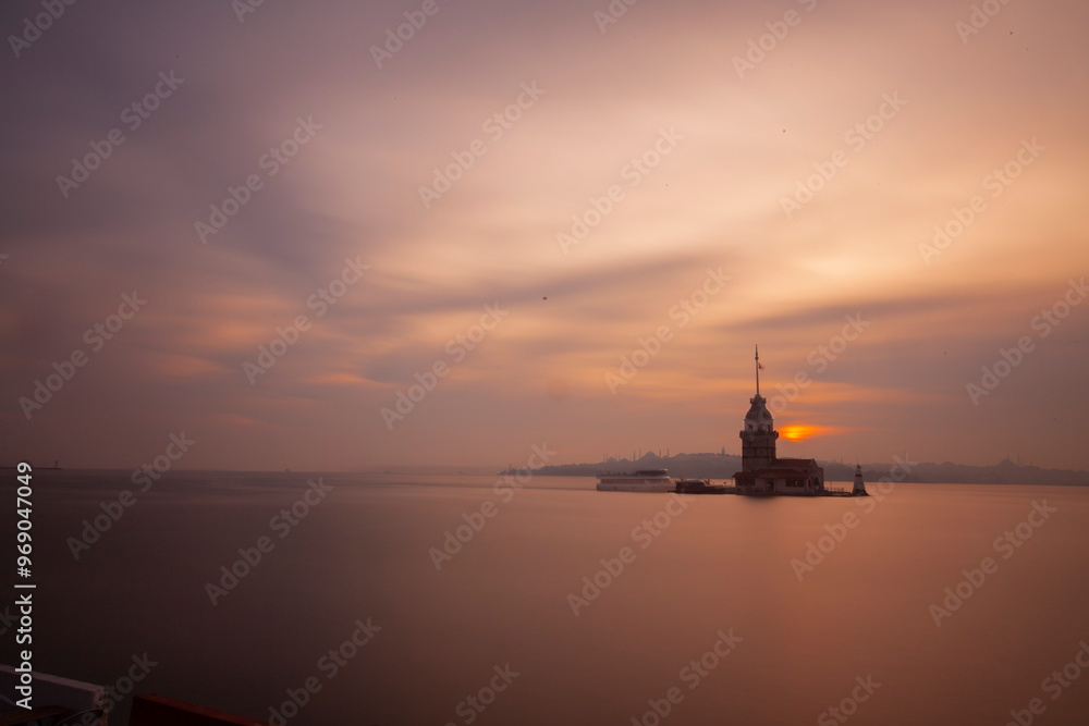 Among the most photographed structures in the world, the Maiden's Tower, Istanbul Among the most photographed structures in the world, the Maiden's Tower, Istanbul