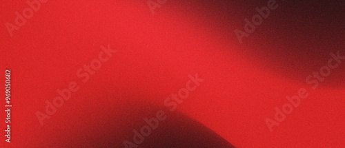 Red Black Gradient Abstract Background with Noise Grainy Texture. For poster, banner, flyer and presentation.