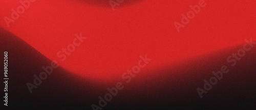 Red Black Gradient Abstract Background with Noise Grainy Texture. For poster, banner, flyer and presentation.