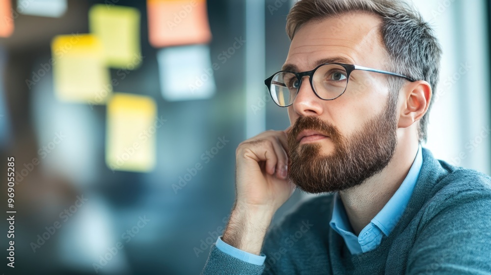 CEO Contemplating Brand Identity and Customer Engagement Strategies for Future Growth CEO Contemplating Brand Identity and Customer Engagement Strategies for Future Growth