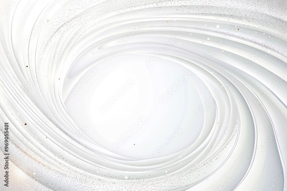 Abstract organic particles flowing white background Abstract organic particles flowing white background