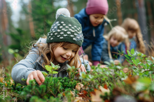 Discovering the Wonders of Nature: Children's Educational Adventures in Wildlife Observation, Leaf Collection, and Plant Identification at Camp